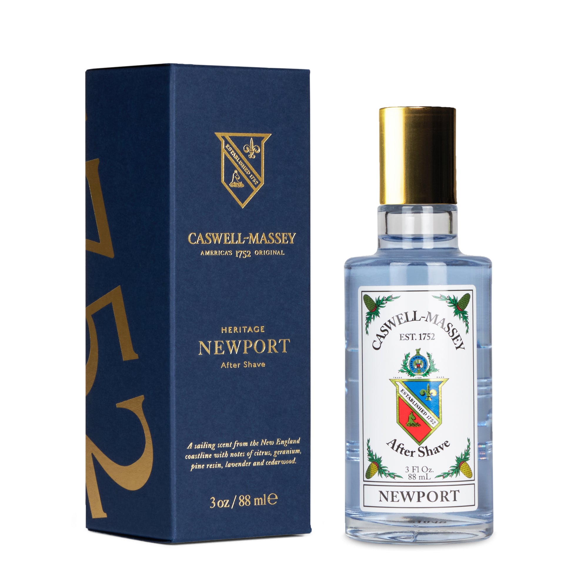 Caswell-Massey® Gold Cap Newport | After Shave