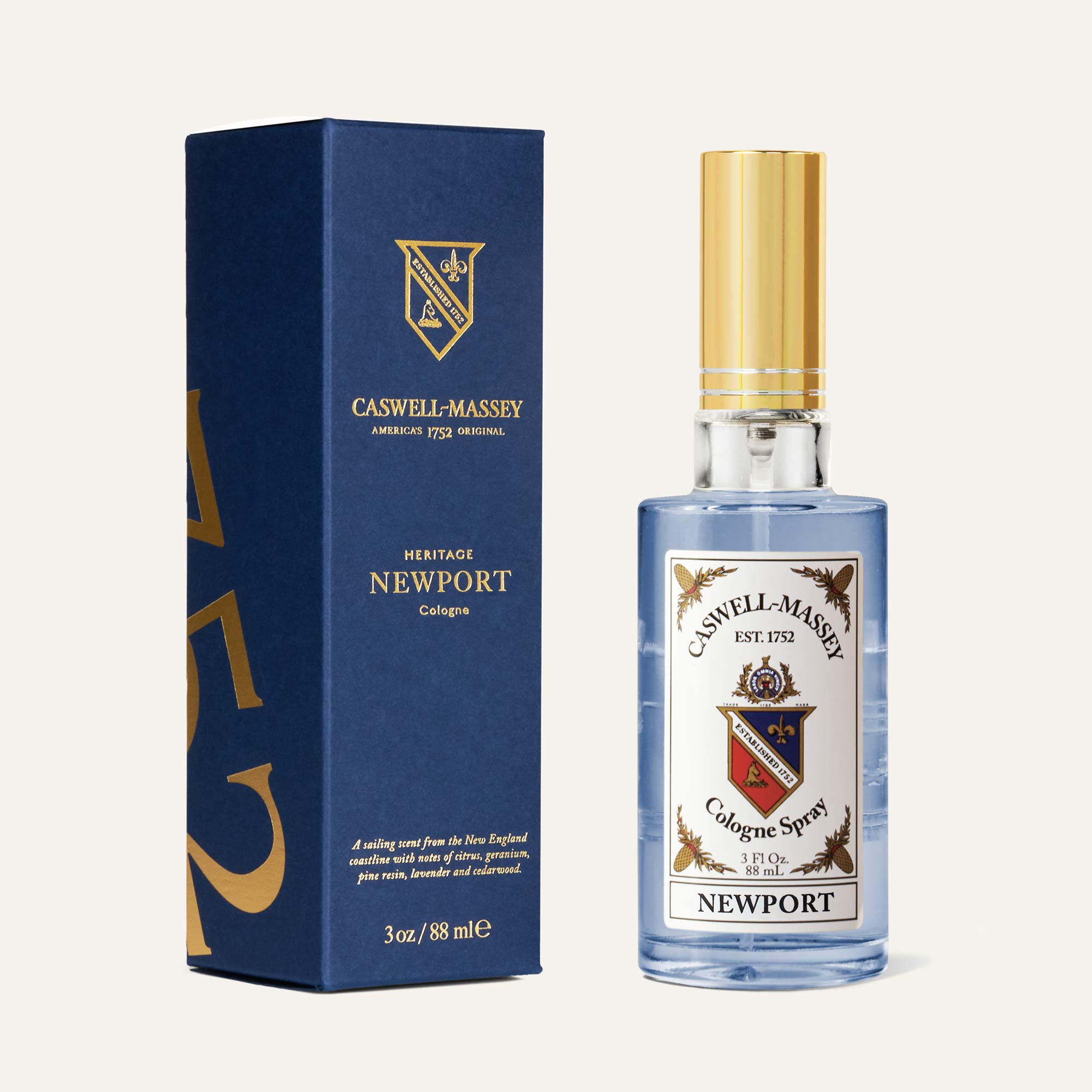 Newport Cologne | Fine Fragrance | Caswell-Massey®