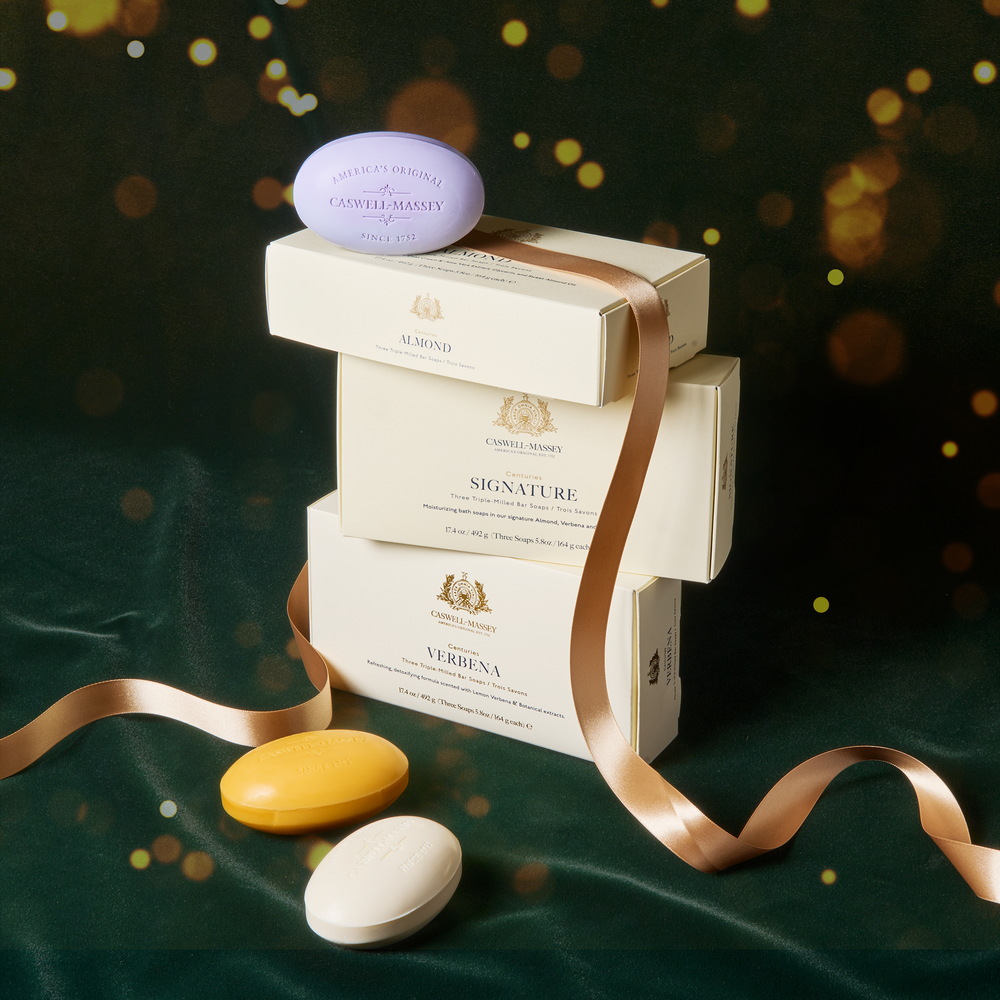 Centuries Signature Three-Soap Set | Luxury Bar Soap | Caswell-Massey®