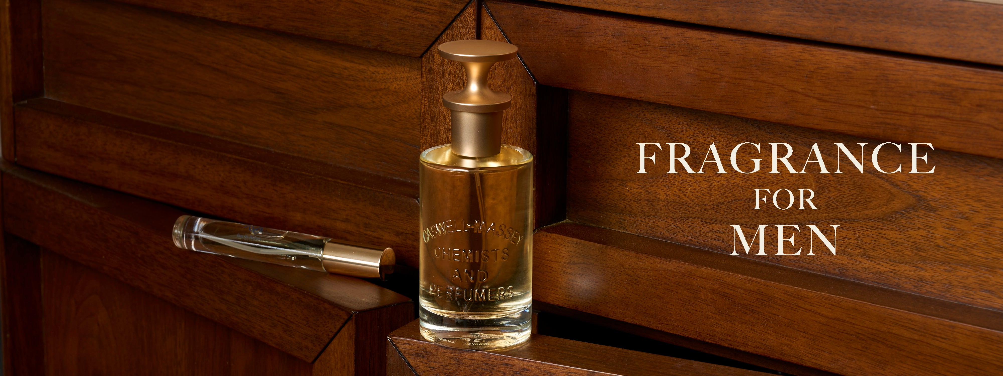 Fragrance for Men: Image shows Number Six Eau de Parfum by Caswell-Massey