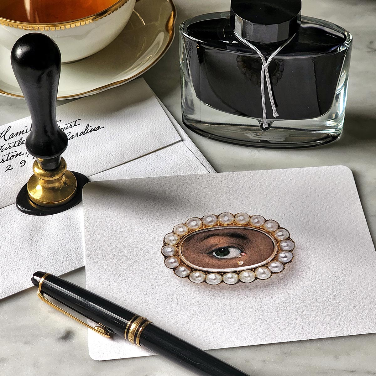 The Lover's Eye - Noir- Pack of Note Cards
