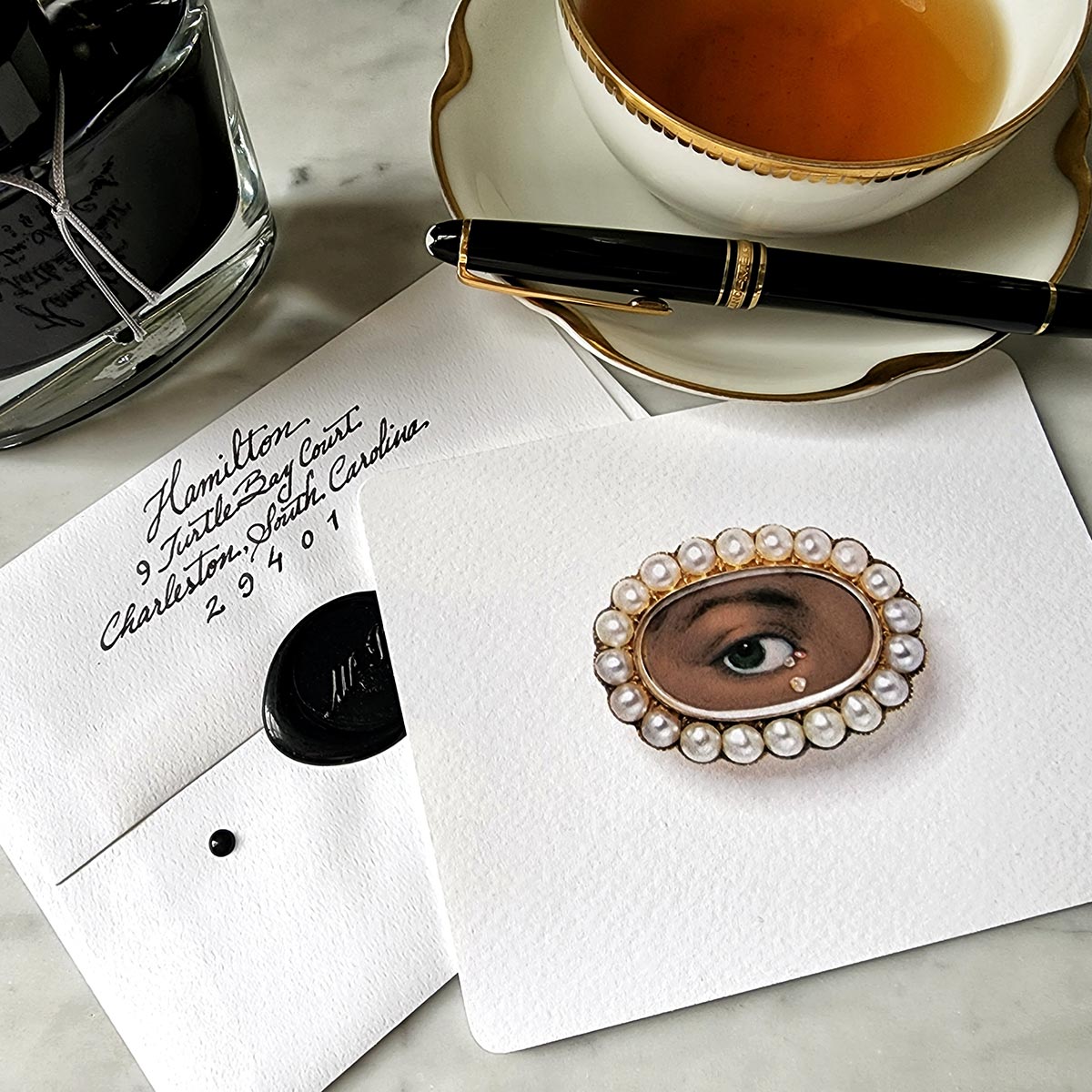 The Lover's Eye - Noir- Pack of Note Cards