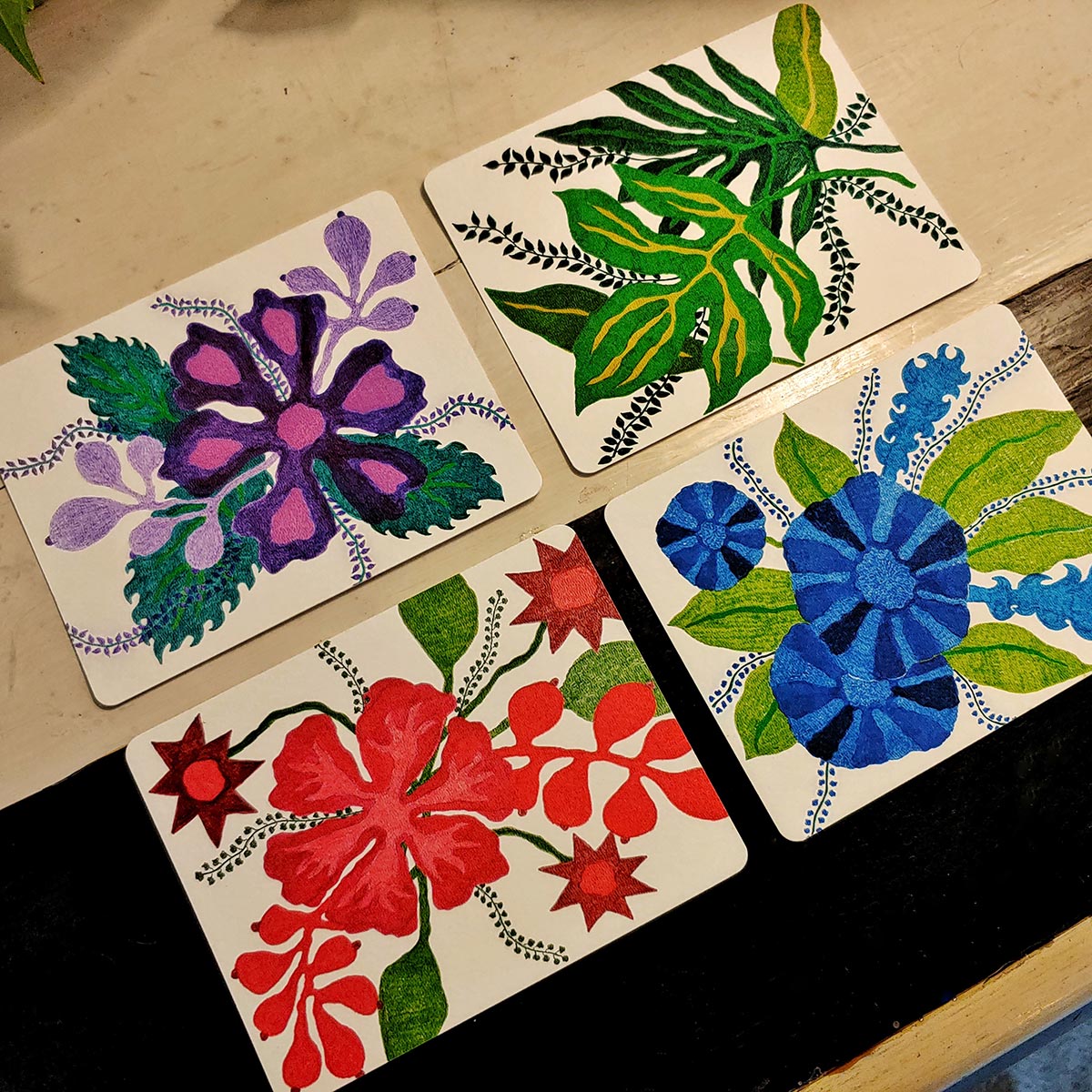 Marian McEvoy: 'Tropicalia' Pack of Note Cards