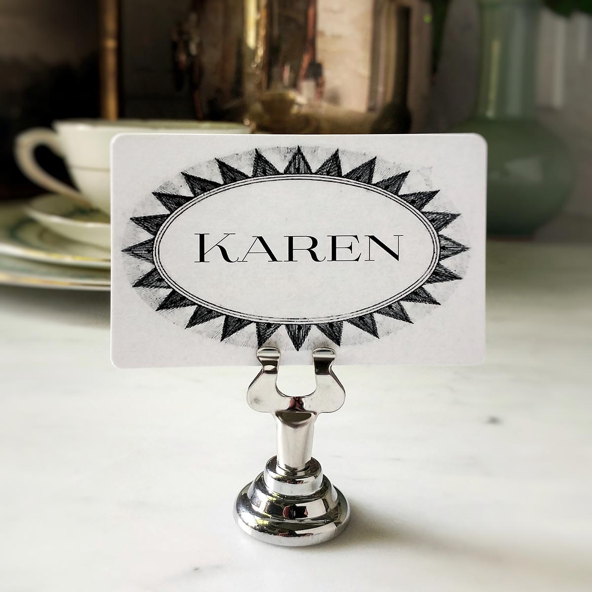 Simple Place Card Holders- s/4