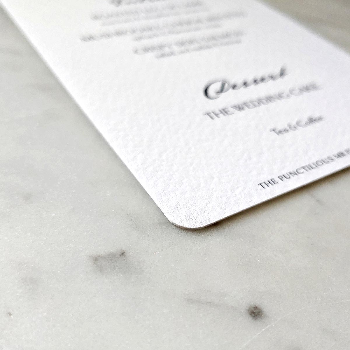 Pomegranate - Menu Cards- s/4