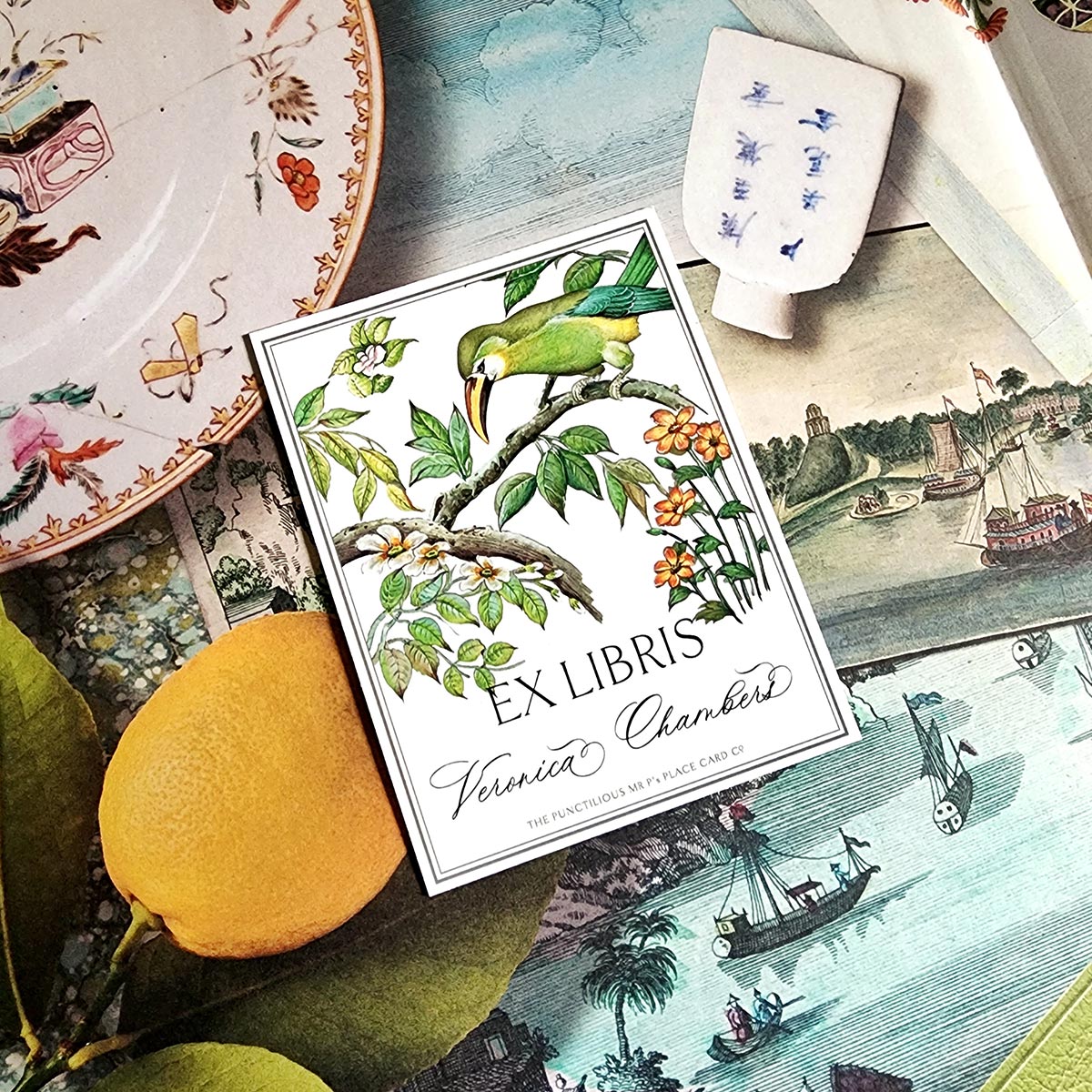 Birds of India - Bookplate