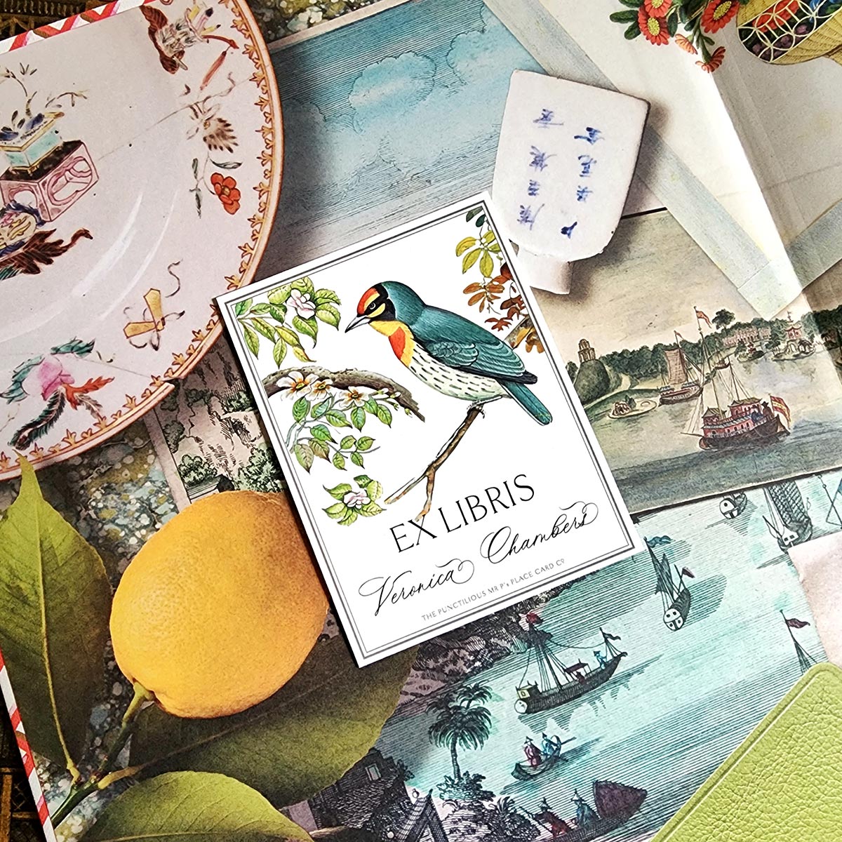Birds of India - Bookplate
