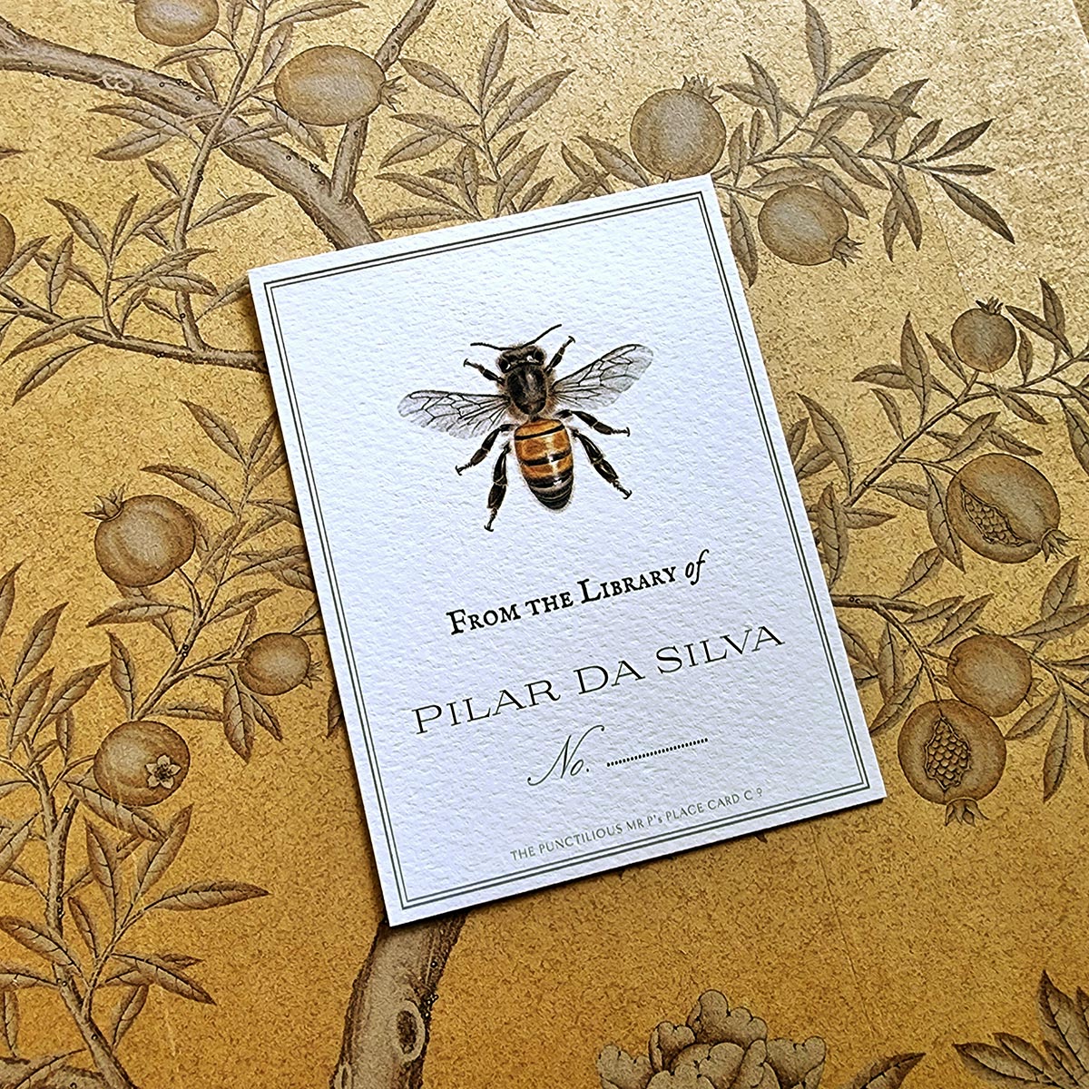Bees - Bookplate
