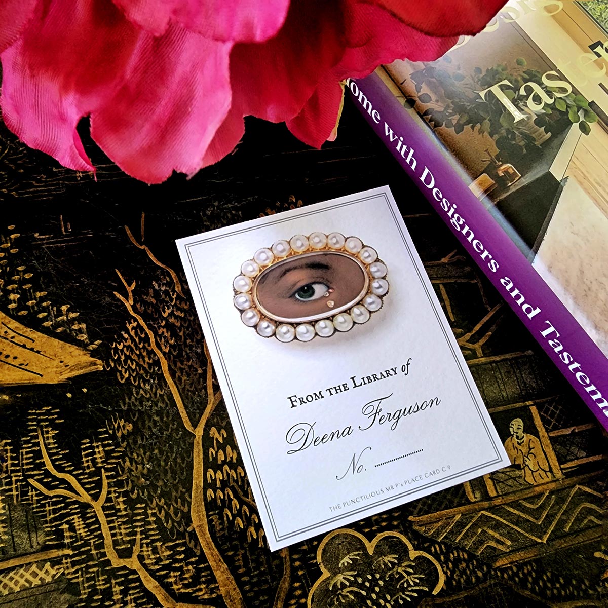 The Lover's Eye Noir - Bookplate