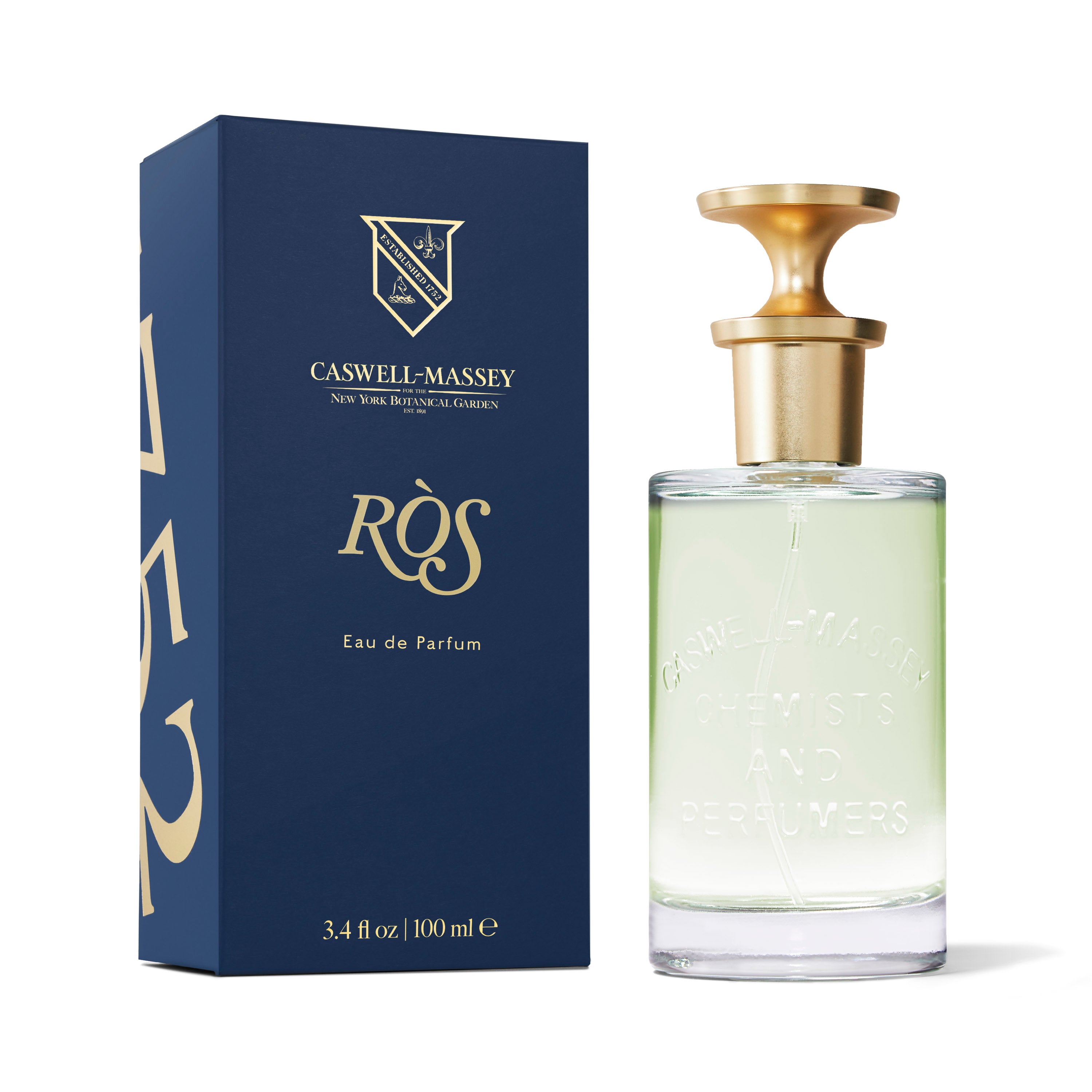 RÒS Eau de Parfum by Caswell-Massey, fine fragrance for men, 100mL Full-Size 