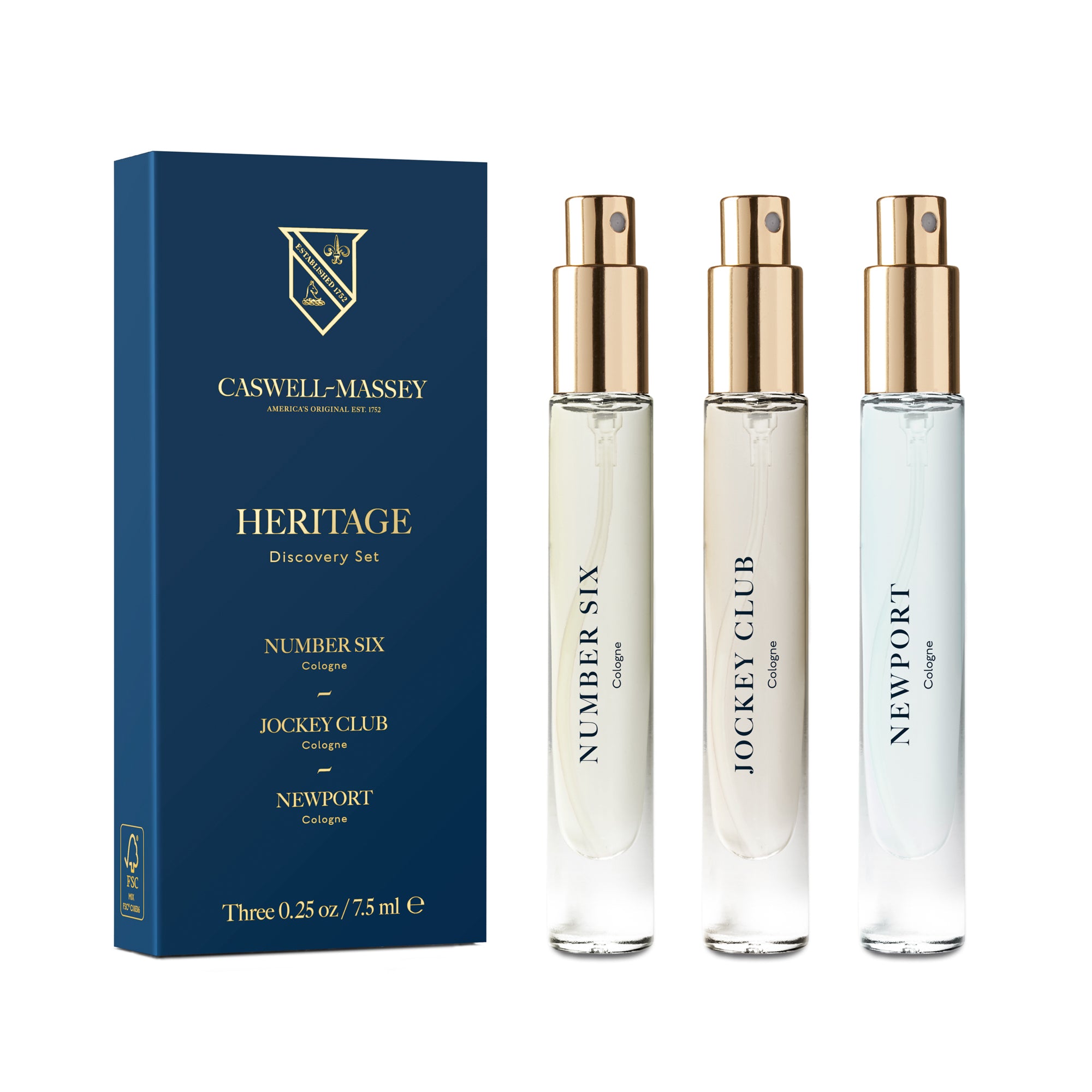 Caswell-Massey Heritage Cologne Fragrance Discovery Set
