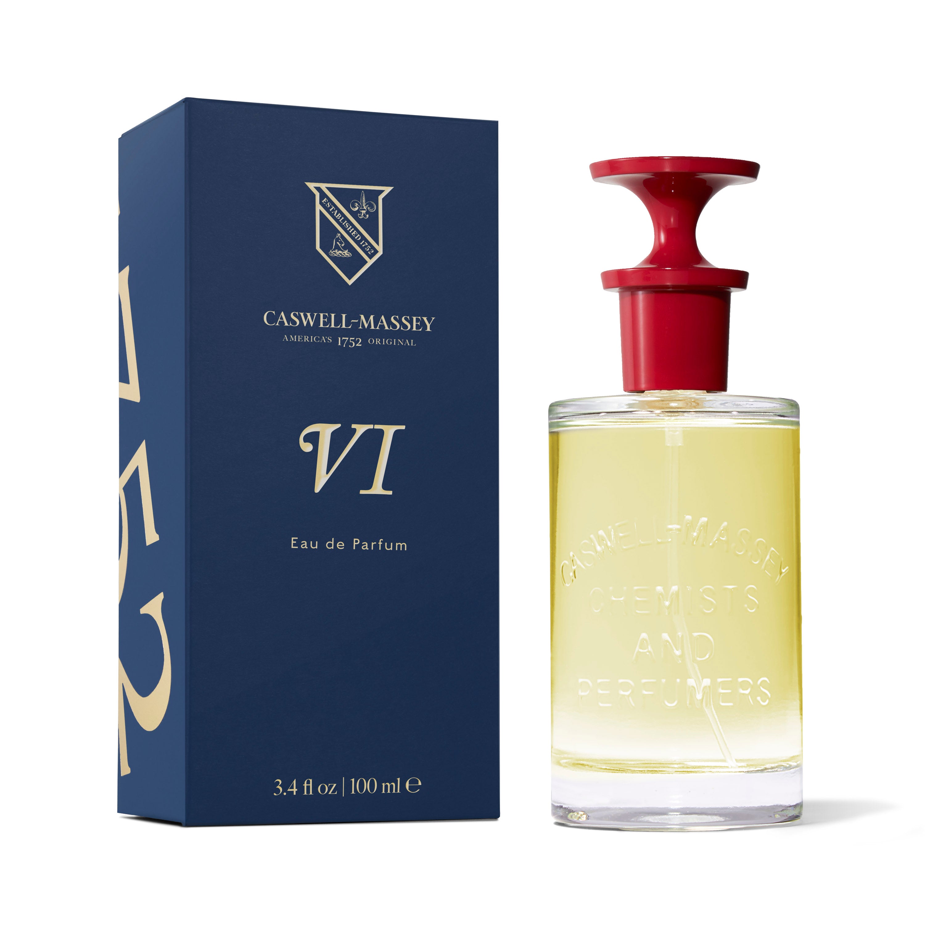 Number Six Eau de Parfum by Caswell-Massey, fragrance for men, 100mL Full-Size 
