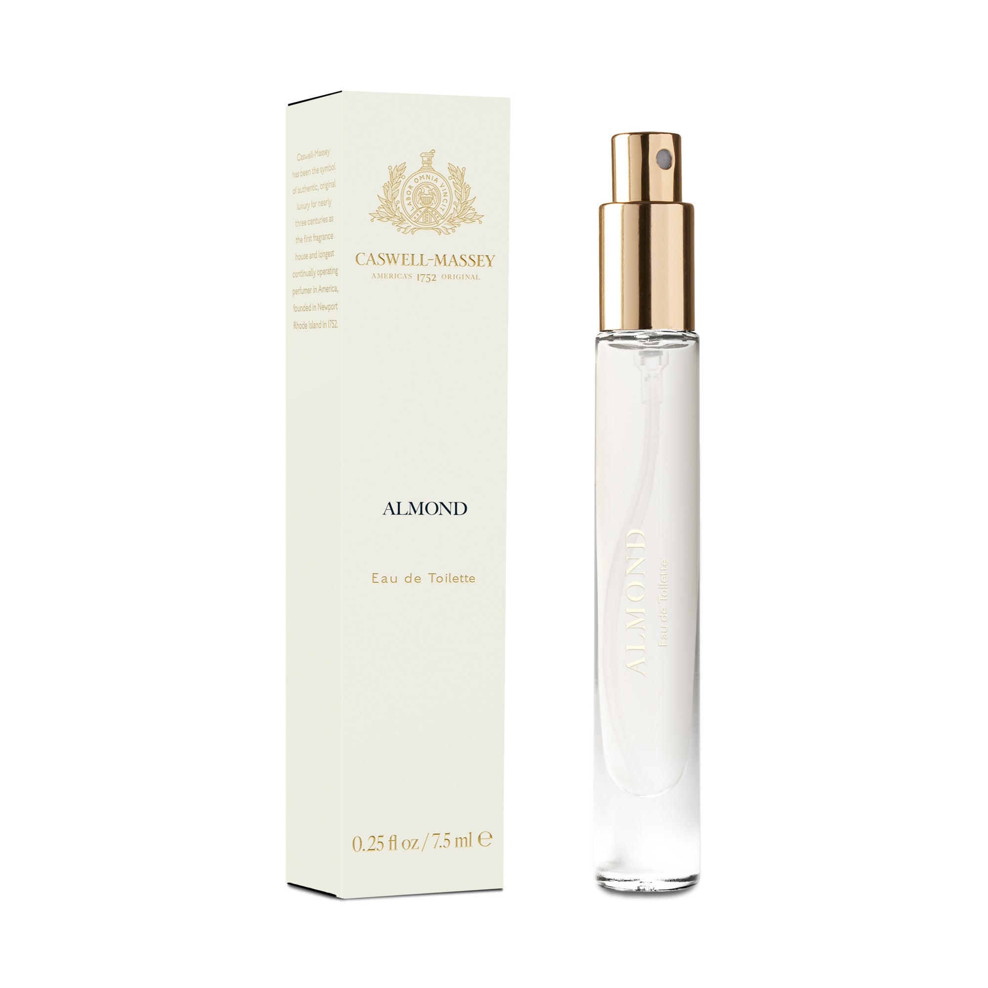Almond Eau de Toilette, Fine Fragrance by Caswell-Massey 7.5mL Discovery Size